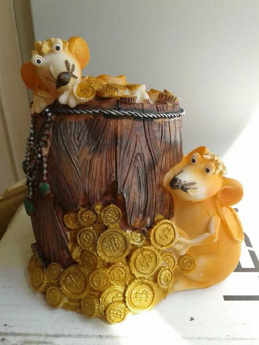 копилка Мышь крыса мышка статуэтка статуетка