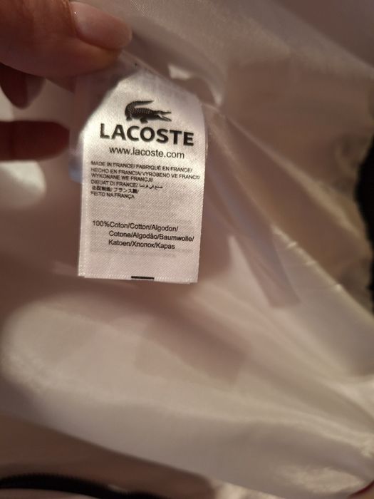 Kurtka bomberka Lacoste