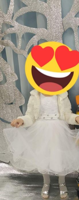 Пишна сукня святкова випуск садочок 116 120