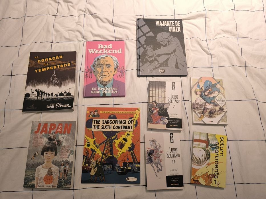 Mangás e BDs diversas