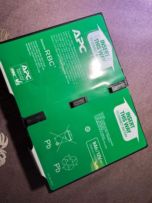 APC Akumulator (RBC124) do UPS - uszkodzony