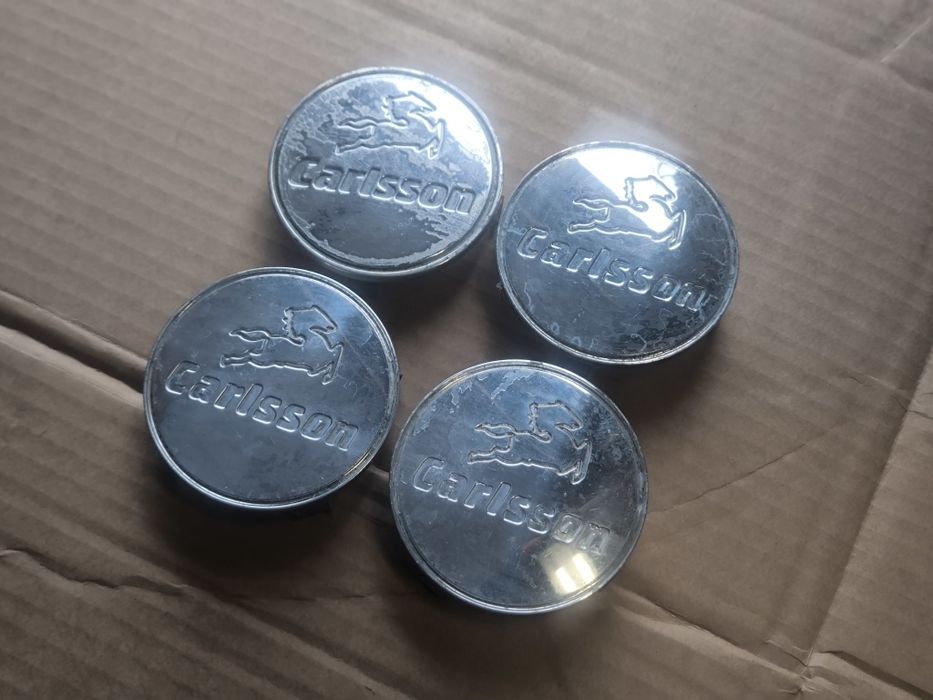 4x Dekielki Carlsson 75mm metalowe