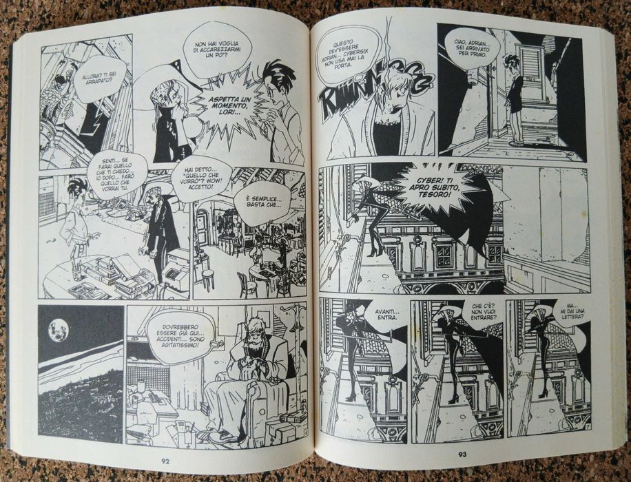 BD - CYBERSIX: Faccia a Faccia (C. Trillo & C. Meglia)