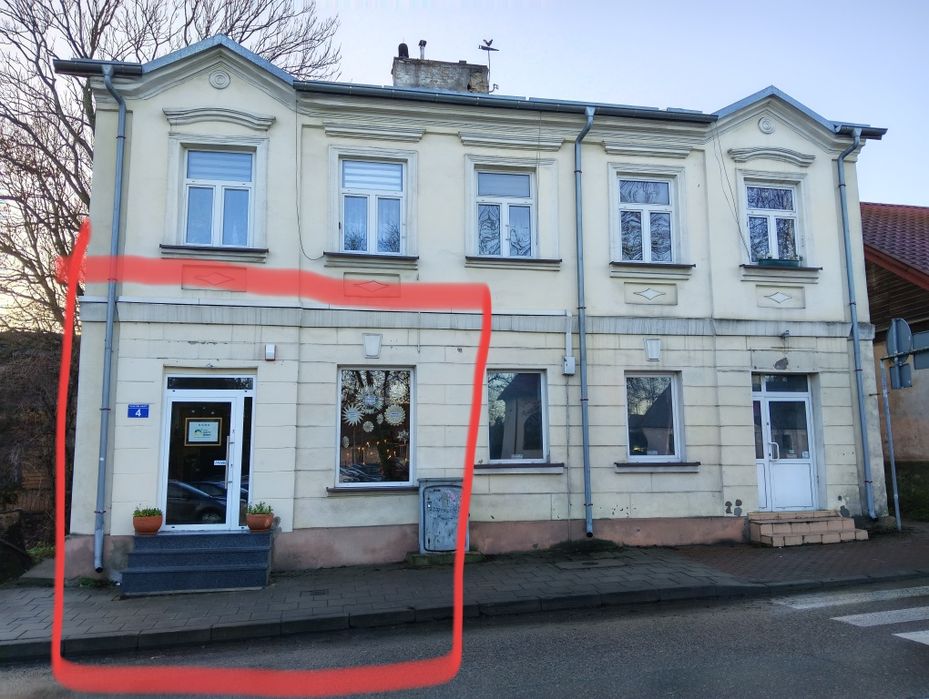 Wynajmę Lokal usługowy użytkowy Sejny centrum