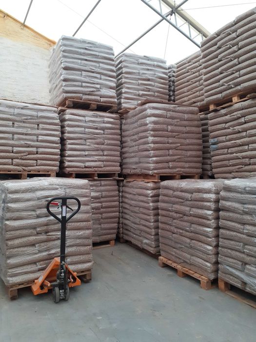 Pellet workowany po 15kg 1t 6mm pelet