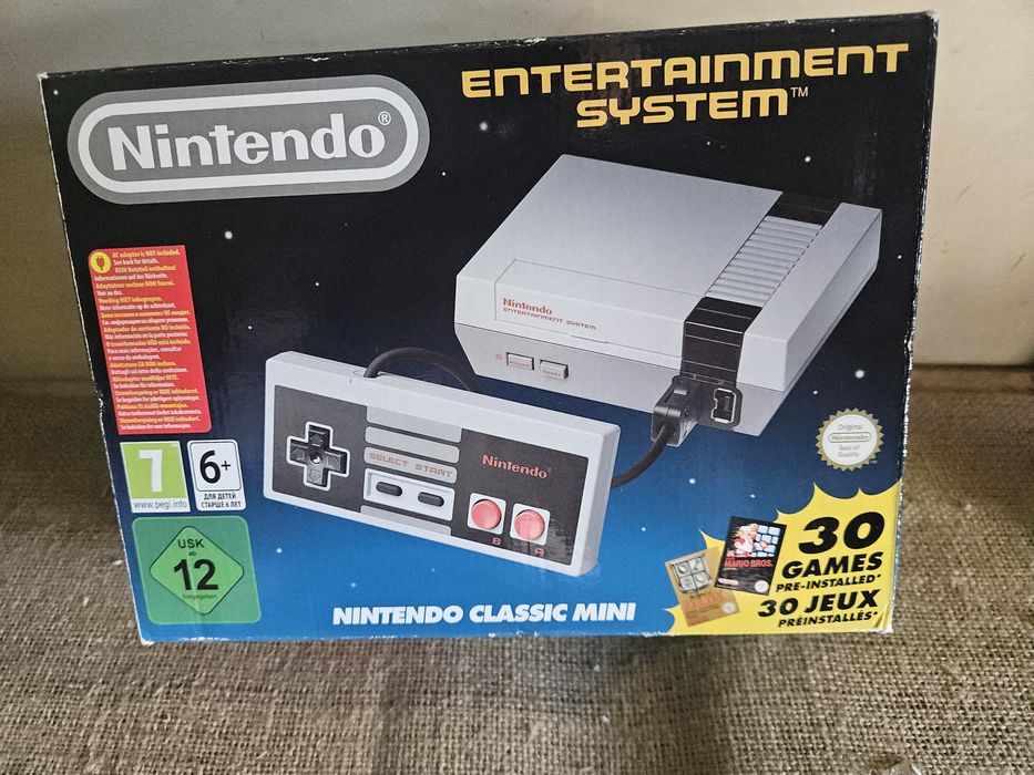 Mini consola nintendo nes