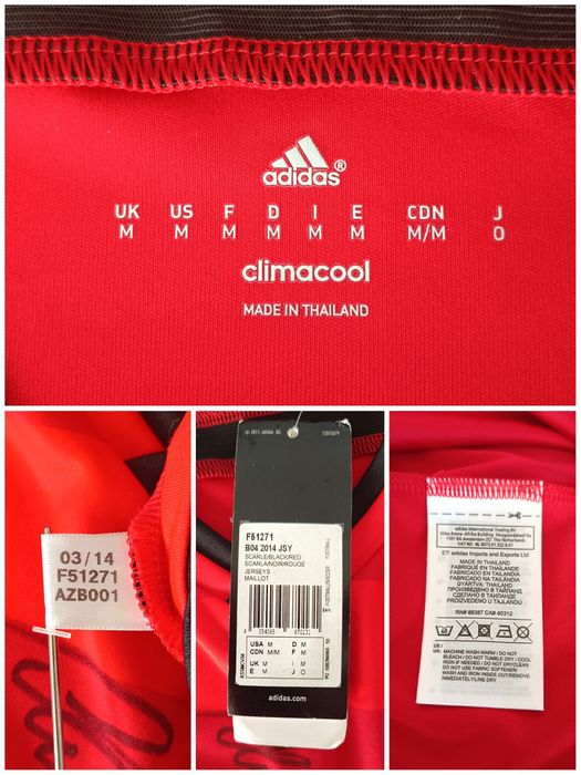 Koszulka Bayer Leverkusen 2014-15 Home Adidas Climacool Roz. M