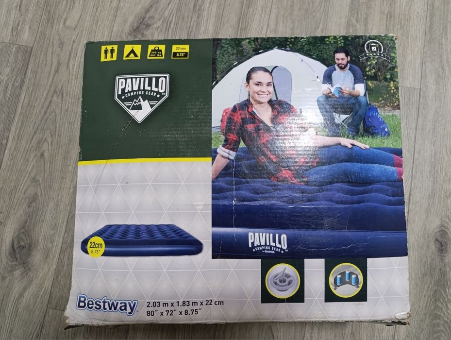 Продам надувний матрац надувной матрац даухместный Pavilio Bestway