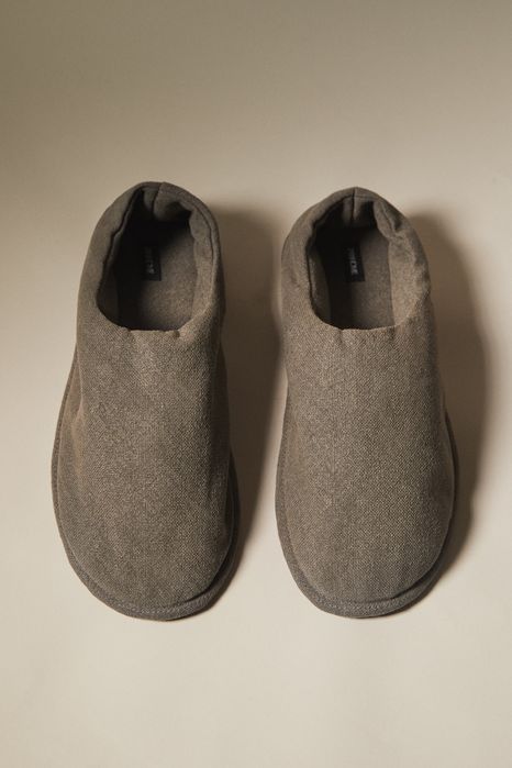 Pantufa Tipo Babucha Linho Zara Home NOVO