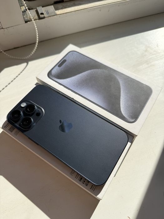 Iphone 15 pro max 256gb Blue Titanium