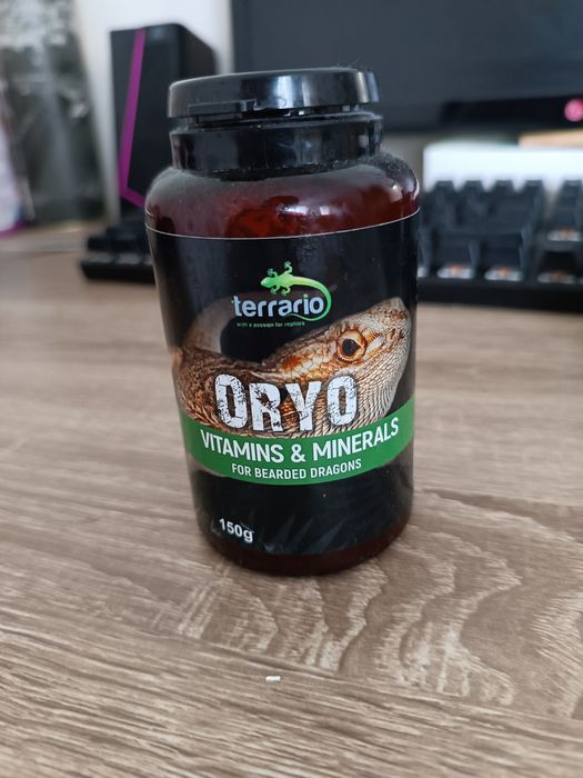 Вітаміни та мінерали ORYO Terrario для бородатих агам, 150 г
