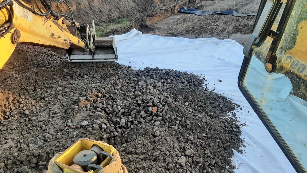 Drogi ,dojazdy ,parkingi ,kruszywa ,recykling ,prace ziemne Wołczkowo