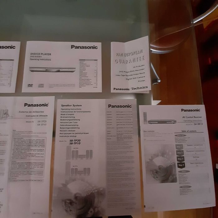 Sistema Home Theater Panasonic como novo