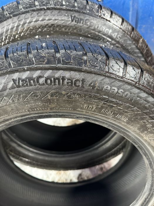 195.65,R16С  Continental contakt4 зима