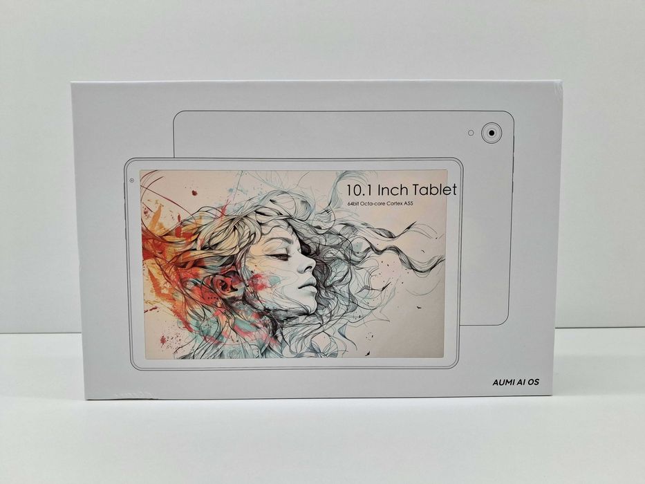 Tablet 10,1" Android Aumi OS 4+20GB/128GB (ładowarka + kabel USB-C)