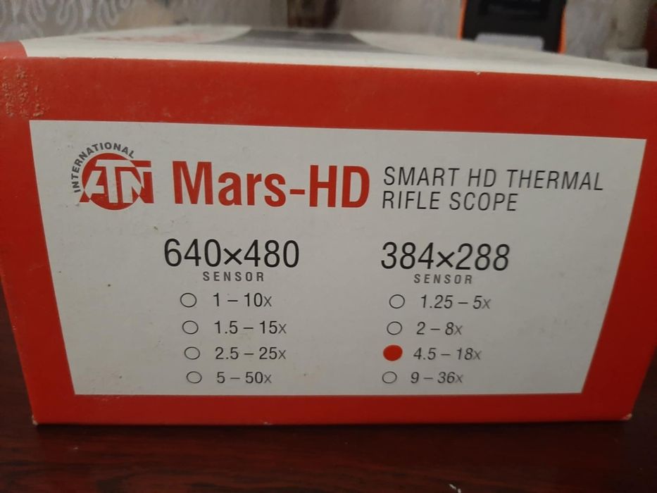 Тепловізор Atn 4.5-18