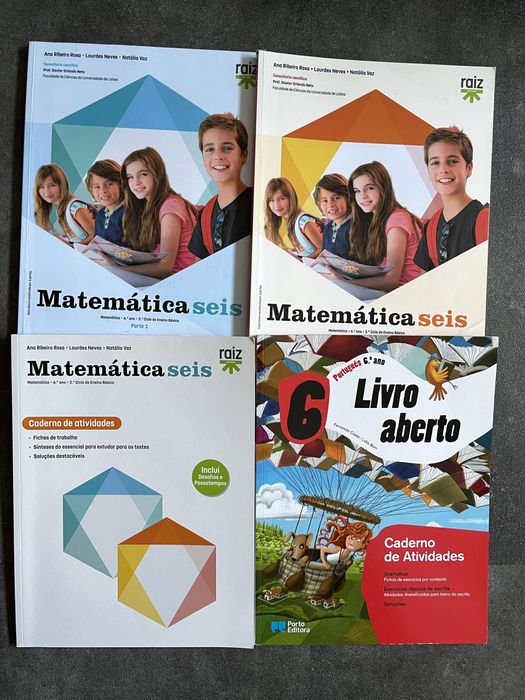 Livros Escolares - 6°. Ano