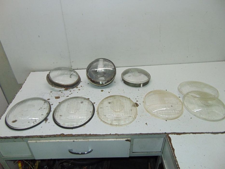 VW carocha vidros de farol e faróis