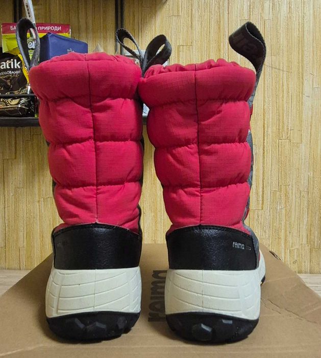 Зимові черевики Reima Megapito (Vibram) | р. 33 | колір червоний