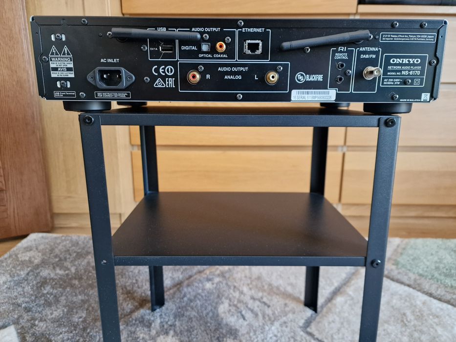 Odtwarzacz sieciowy, streamer, radio dab, Onkyo ns 6170