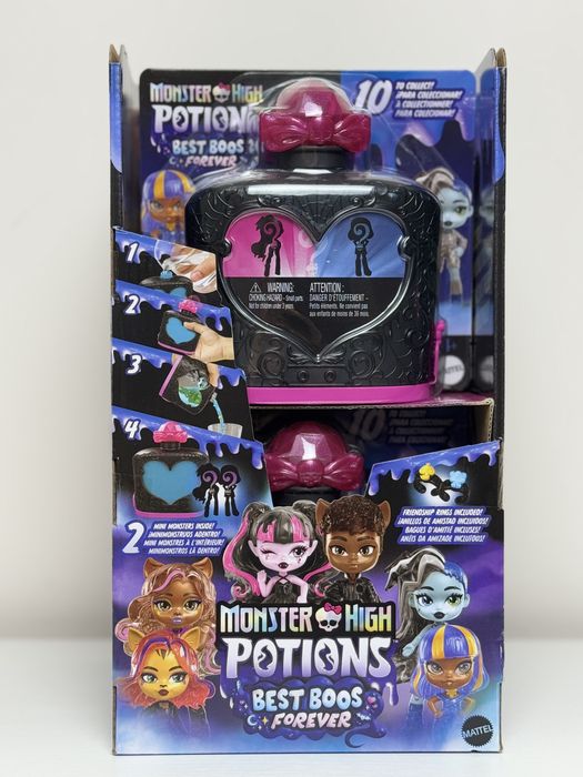 Монстер хай Дракулаура, Клод, Спектра, Твайла, Клео,Френкі,Гулія