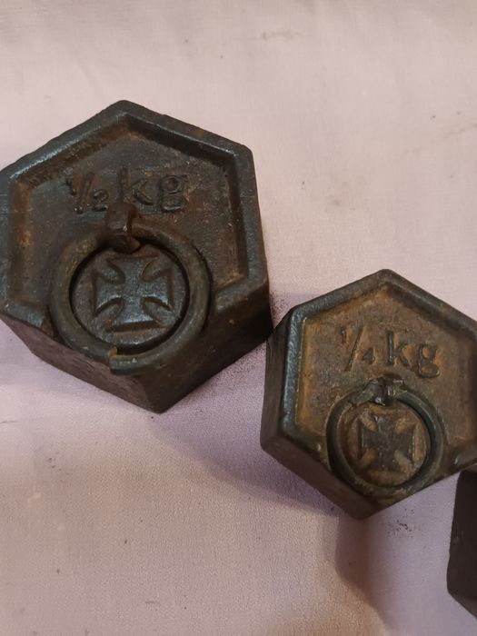 Lote de pesos para  balanças