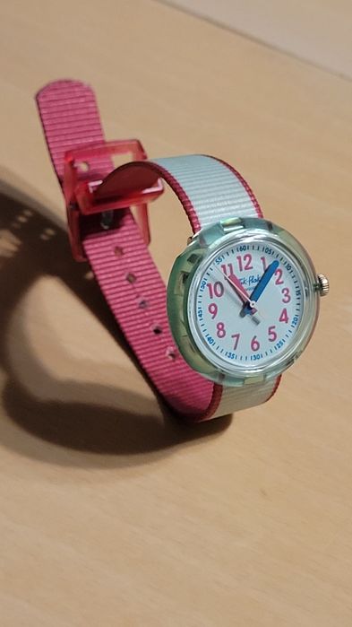 Dziewczęcy zegarek Flik Flak (Swiss Made) + GRATIS opaska smartband