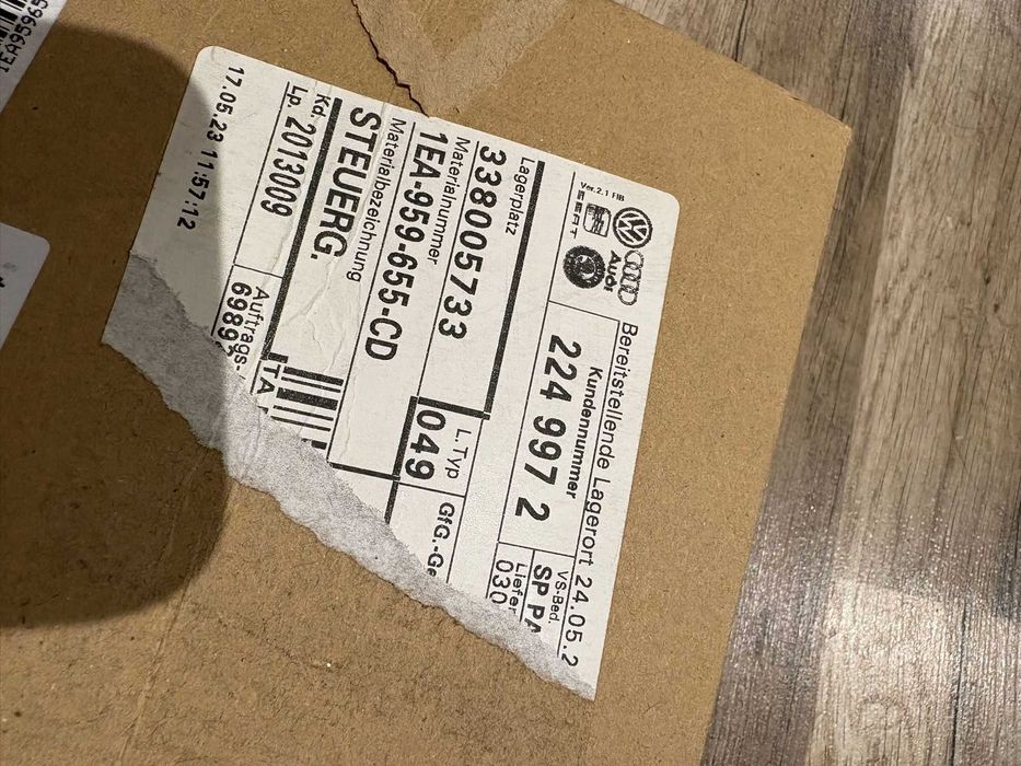 Unidade de comando Airbag VW ID.3,ID.4, Audi e‑tron GT, CUPRA Born