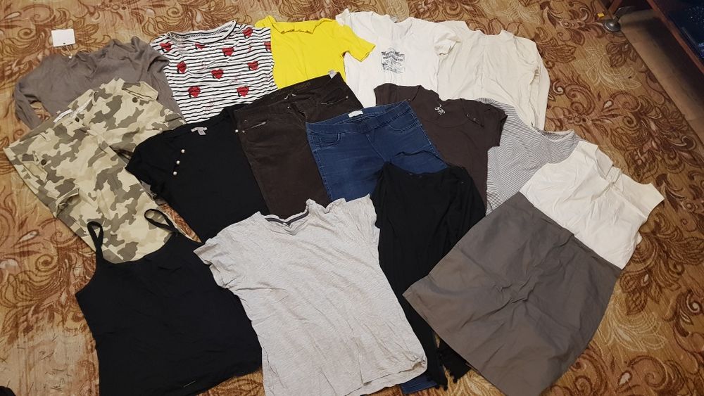 Пакет одежды 100 едениц размер 44 (М)