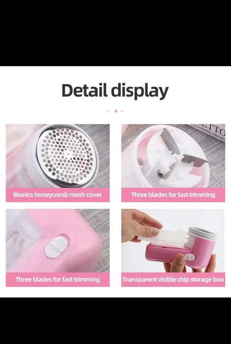 Removedor de borbotos - Novo!