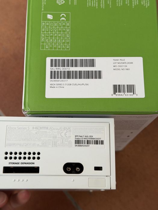 Xbox Series S gwarancja do 10.12.2026