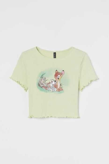 Nowość 2025:) crop top Bambi H&M roz XS