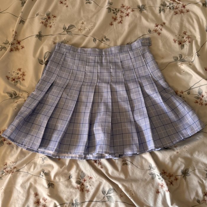 Спидниця тенісна блакитна