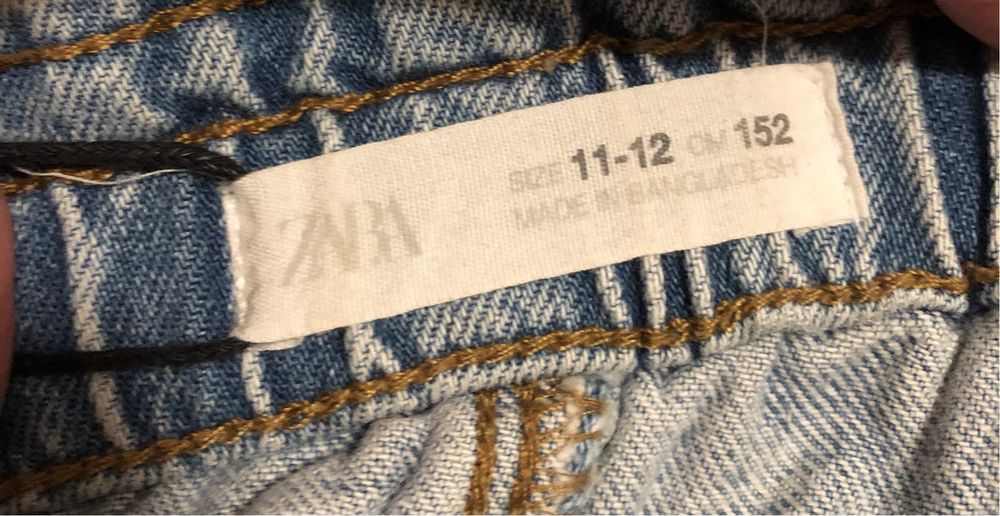 Mini Saia de ganga, elastico na cintura