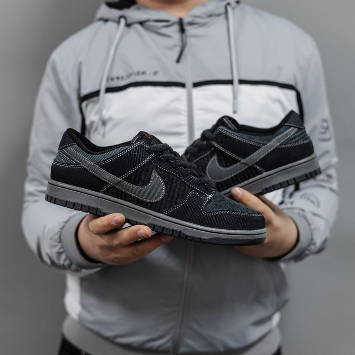 Кросівки Nike SB Dunk Black - Grey premium