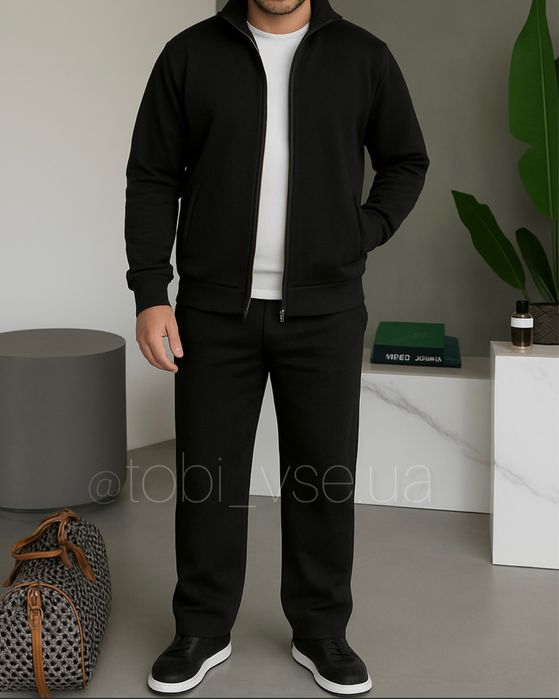 ХІТ‼️ ТЕПЛИЙ Костюм на ФЛІСІ чоловічий/мужской спортивний комплект