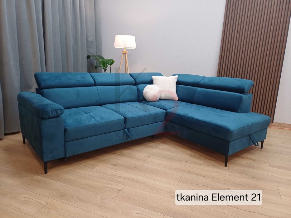 Narożnik Rimo od producenta sofa, kanapa, mały narożnik, gratis jasiek
