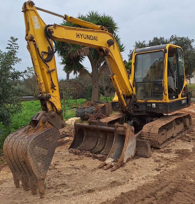 Máquina giratória Hyundai 55-7