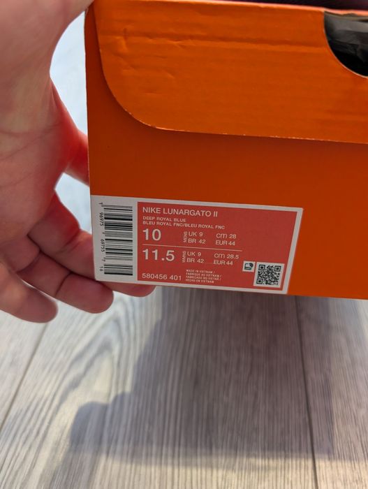 Футзалки чоловічі Nike Lunar Gato Ii (580456-401)