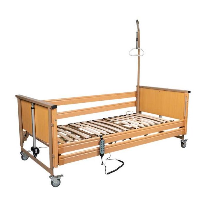 Łóżko rehabilitacyjne , elektrycznie składane MDH CAREBED SMART.