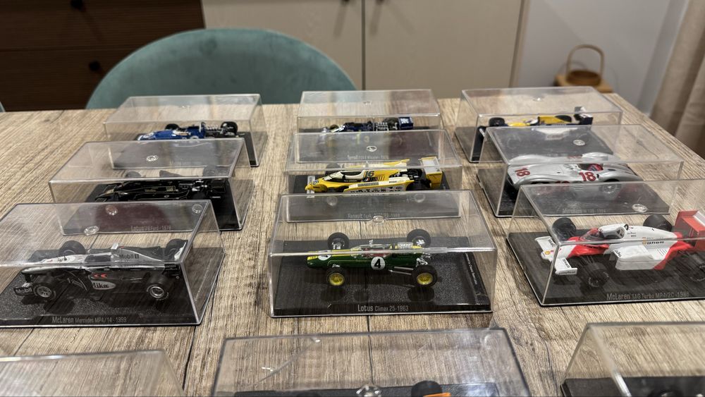 Coleção Carros Miniatura Formula 1 - 30 anos