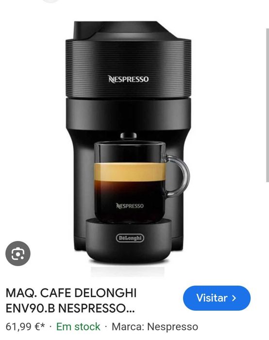 Maquina cafe nespress