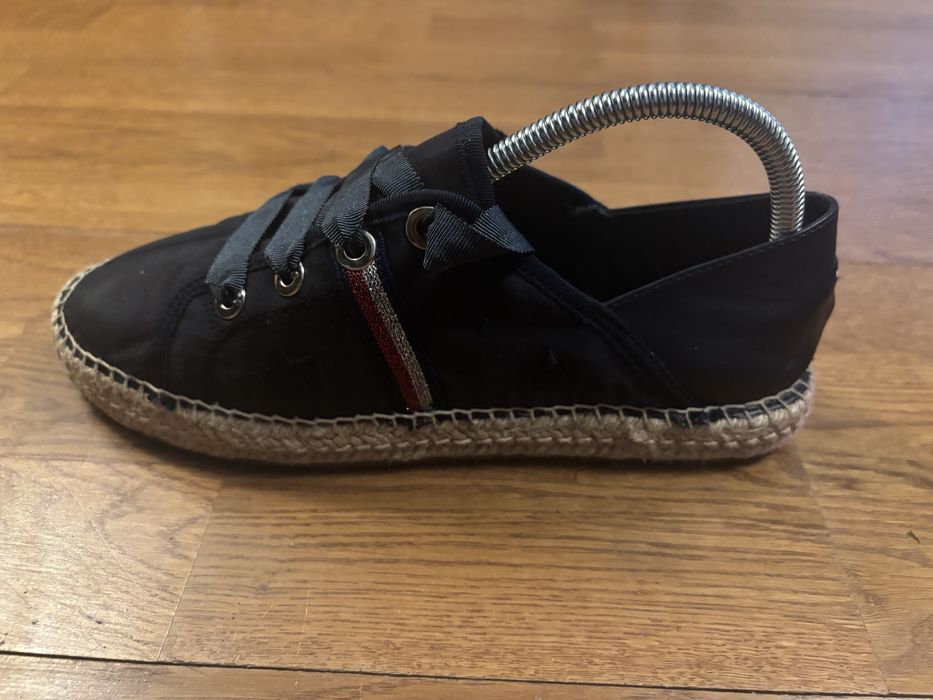 Buty tommy 40 granatowe espadryle