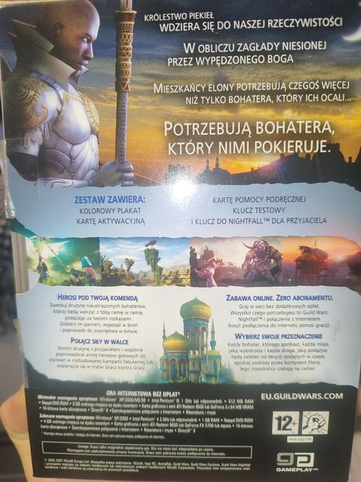 Gra na komputer  PC Nightfall GuildWars