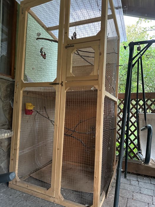 Клітка вольєр для паруг та птиці