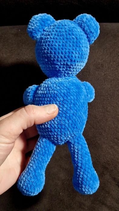 Walentynkowy Miś na szydełku