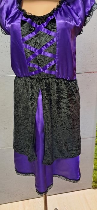 Strój przebranie kostium czarownica