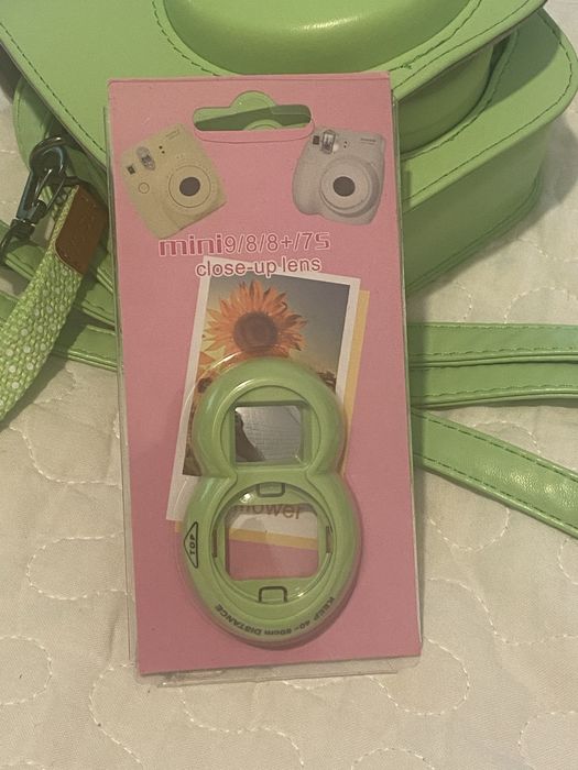 Instax mini 9 + bolsa + lente