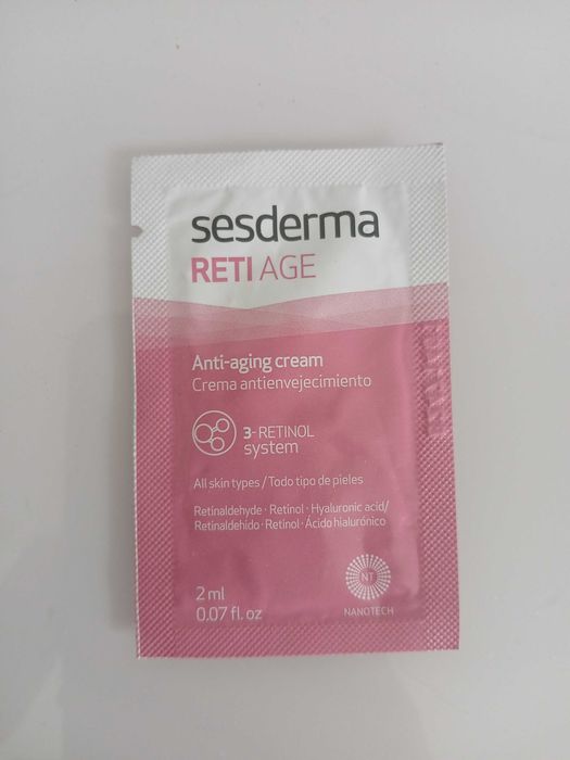 Sesderma Retinage 3 ml krem z retinolem nowy