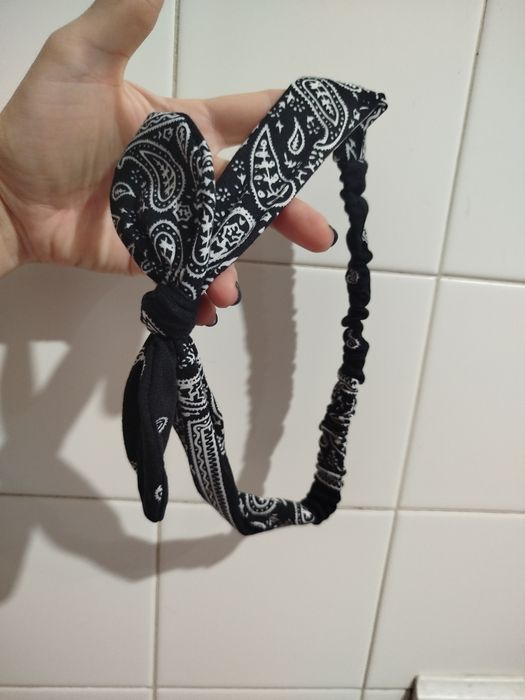 Conjunto 2 turbantes + fita novo